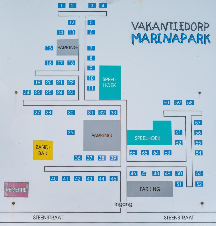 Westende Marinapark Bungalow Blue Middelkerke Εξωτερικό φωτογραφία
